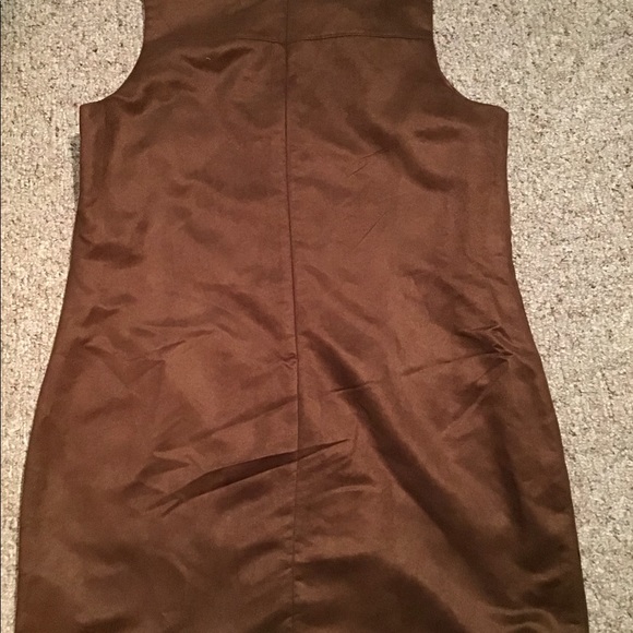 Women’s size XXL new with tags v neck jumper dress brown - Picture 2 of 8
